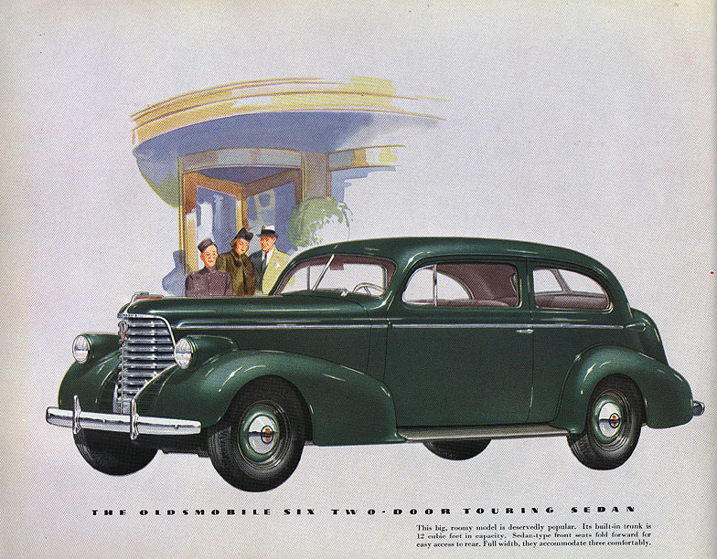 1938 Oldsmobile Motor Cars Brochure Page 12